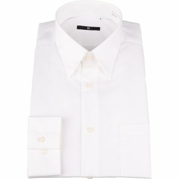 【BL】レギュラーカラードレスワイシャツ/ホワイト×ソリッド  スーツセレクト通販 suit select