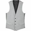 【BL】リバーシブルジレ(ベスト)/ネイビー×チェック＆ホワイト×グレー スーツセレクト通販 suit select