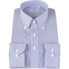 【SL】ボタンダウンドレスワイシャツ/ブルー＆ホワイト×ストライプ/Oil guard スーツセレクト通販 suit select