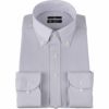 【BL】ボタンダウンドレスワイシャツ/ホワイト×ネイビーピンドット/SUPER NON IRON-KNIT4S/Oil guardセレクト通販 suit select