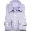 【SL】ワイドカラードレスワイシャツ/ブルー×ドビー スーツセレクト通販 suit select