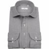【CLASSICO TAPERED】ワイドカラードレスワイシャツ/ホワイト＆ブラック×ハウンドトゥース スーツセレクト通販 suit select