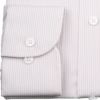 【SL】ボタンダウンドレスワイシャツ/ホワイト＆ベージュ×ストライプ/スラブ生地/Oil guard スーツセレクト通販 suit select