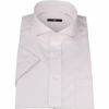 【BL/半袖】ホリゾンタルワイドカラードレスワイシャツ/ベージュ＆ホワイト×ストライプセレクト通販 suit select
