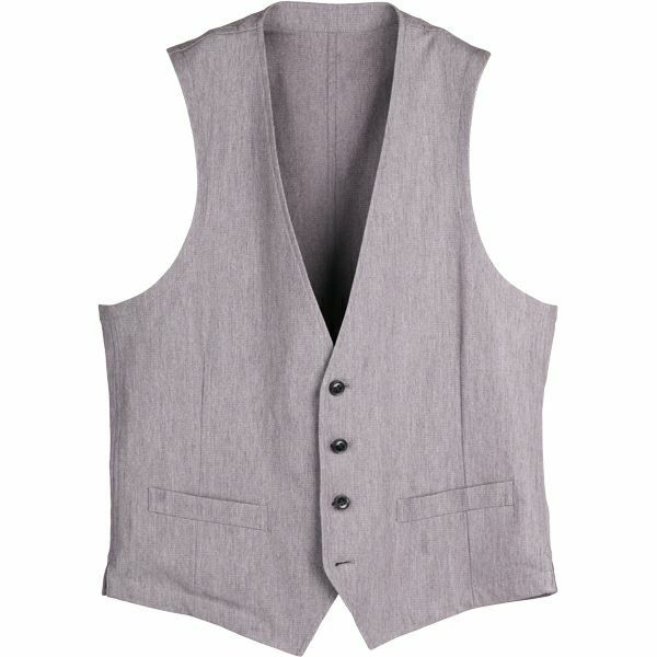 【TRAVEL】ジレ(ベスト)/グレー スーツセレクト通販 suit select