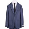 【CLASSICO TAPERED】3釦段返りシングルスーツ 2タック/ネイビー/パッチポケット＆サイドAJ/NEW ZEALAND WOOL MIX スーツセレクト通販 suit select