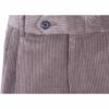 【CLASSICO TAPERED】コットンブレンドパンツ 2タック/ライトブラウン×コーデュロイ/DUCA VISCONTI fabric made in italy スーツセレクト通販 suit select