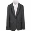 【NEO-SL】ウールコットン1釦ジャケット/グレー×ストライプ スーツセレクト通販 suit select
