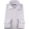 【発送在庫あり】【BL】ホリゾンタルワイドカラードレスワイシャツ/グレー＆ホワイト×ハウンドトゥース/Oil guard スーツセレクト通販 suit select