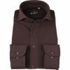 【発送在庫あり】【BL】ホリゾンタルワイドドレスワイシャツ/ブラウン/SUPER NON IRON-KNIT4S スーツセレクト通販 suit select