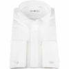 【SL】ウイングカラードレスワイシャツ/ホワイト×ブロード  スーツセレクト通販 suit select