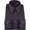 【BL】ボタンダウンドゥエボットーニドレスワイシャツ/ブラック×ツイル  スーツセレクト通販 suit select