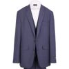 【SLIM TAPERED_2】2釦シングルスリーピーススーツ 0タック/ネイビー/4S SUSTAINABILITY&ECOLOGY FABRIC スーツセレクト通販 suit select