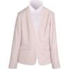 【SL】ノーカラージャケット/ベージュ/ウォッシャブル スーツセレクト通販 suit select