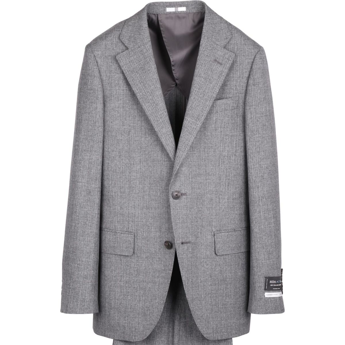 MARGARET HOWELL 】GREY WOOL ストライプ スーツ - セットアップ