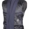 【SLIM TAPERED_2】2釦シングルスリーピーススーツ 0タック/ネイビー×シャドーストライプ/4S/※パンツ裾上げ済仕様 スーツセレクト通販 suit select