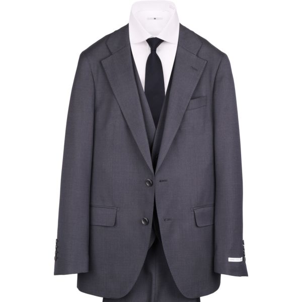 SUIT SELECT スーツセレクト 細身 スーツ ネイビー 紺 上下 - セットアップ